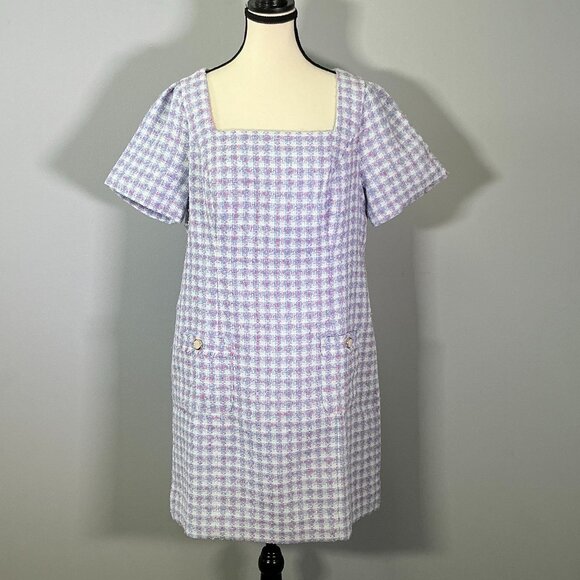 Lilly Pulitzer Gwynne Women's Size 10 Bluette Tidepool Shift Dress NWT - Picture 1 of 7